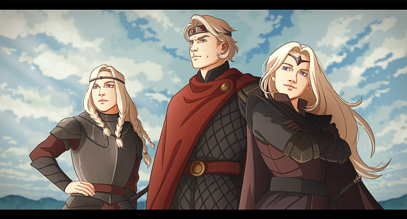 Illustration for article titled If Game Of Thrones Was An Anime